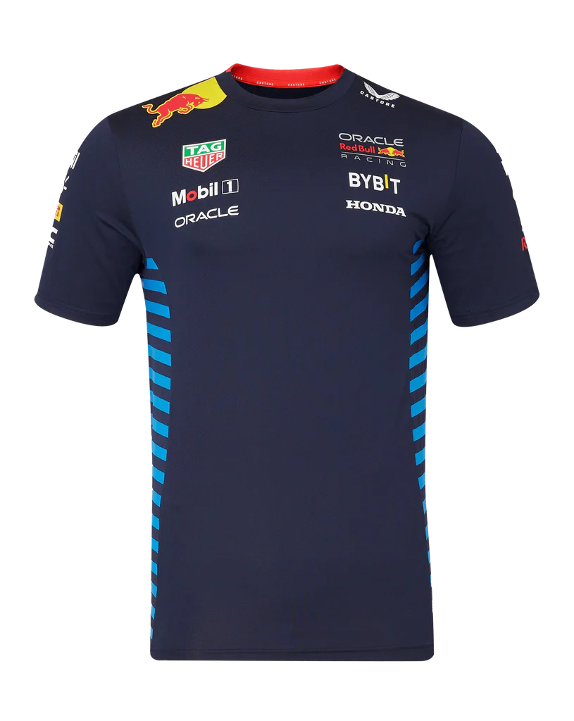 Red Bull Racing F1 Men's 2024 Team T-Shirt- Navy