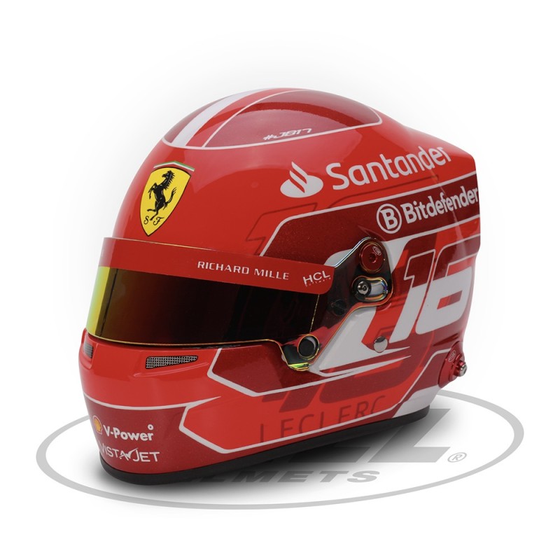 Charles Leclerc 2024 BELL Helmet 1:2 比例頭盔模型