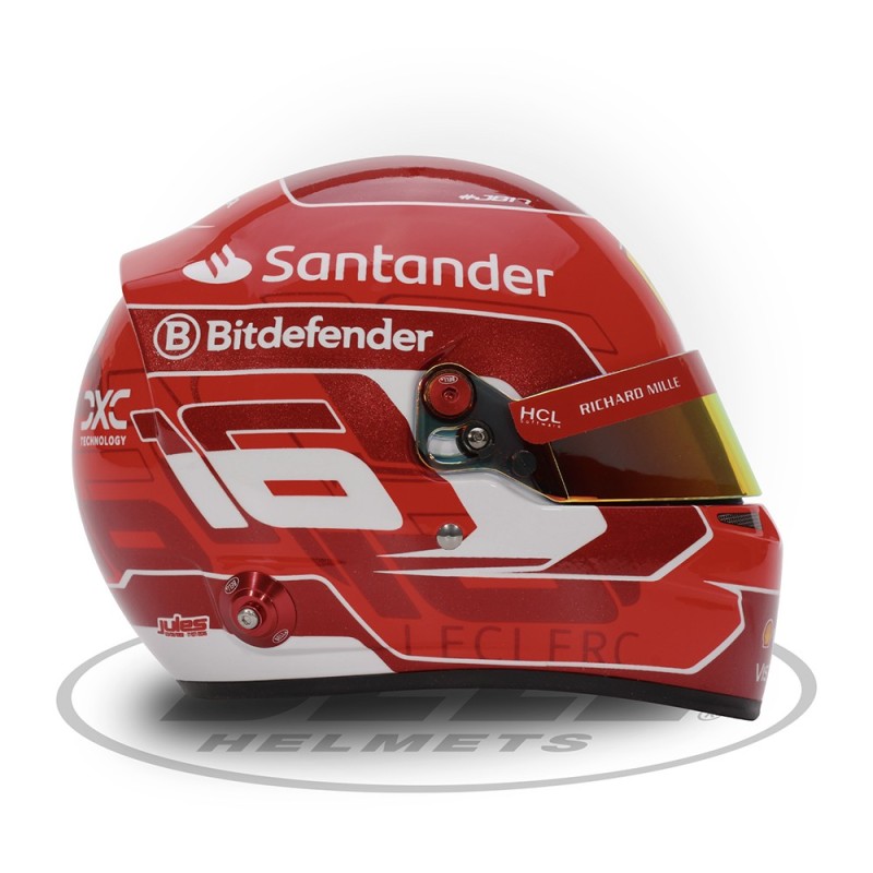 Charles Leclerc 2024 BELL Helmet 1:2 比例頭盔模型