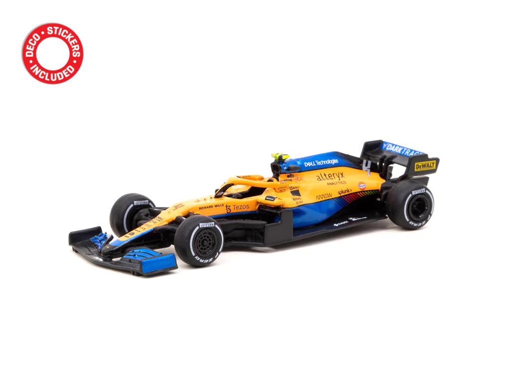 4 McLaren MCL35M, 2nd of 2021 Italian GP, Lando Norris (1:64 scale