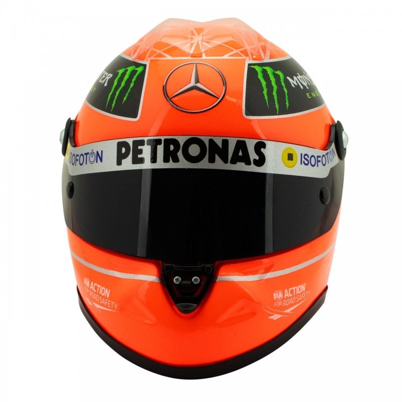 Mercedes AMG MICHAEL SCHUMACHER 2012 LAST RACE - 1:2 SCALE REPLICA HELMET F1