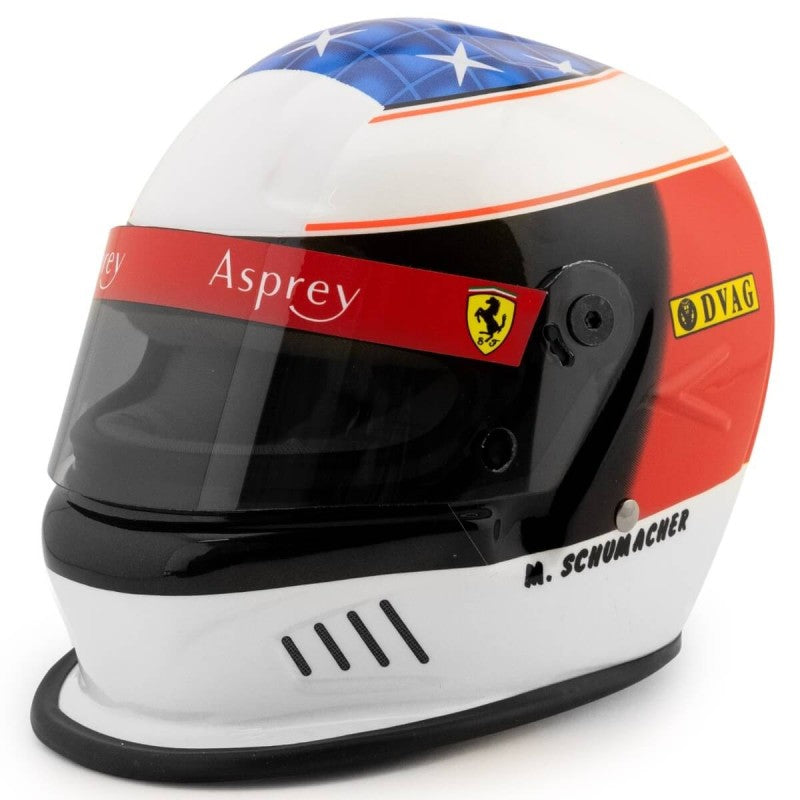 Ferrari MICHAEL SCHUMACHER GP SPAIN 1996 MINI HELMET - BELL SCALE 1:2