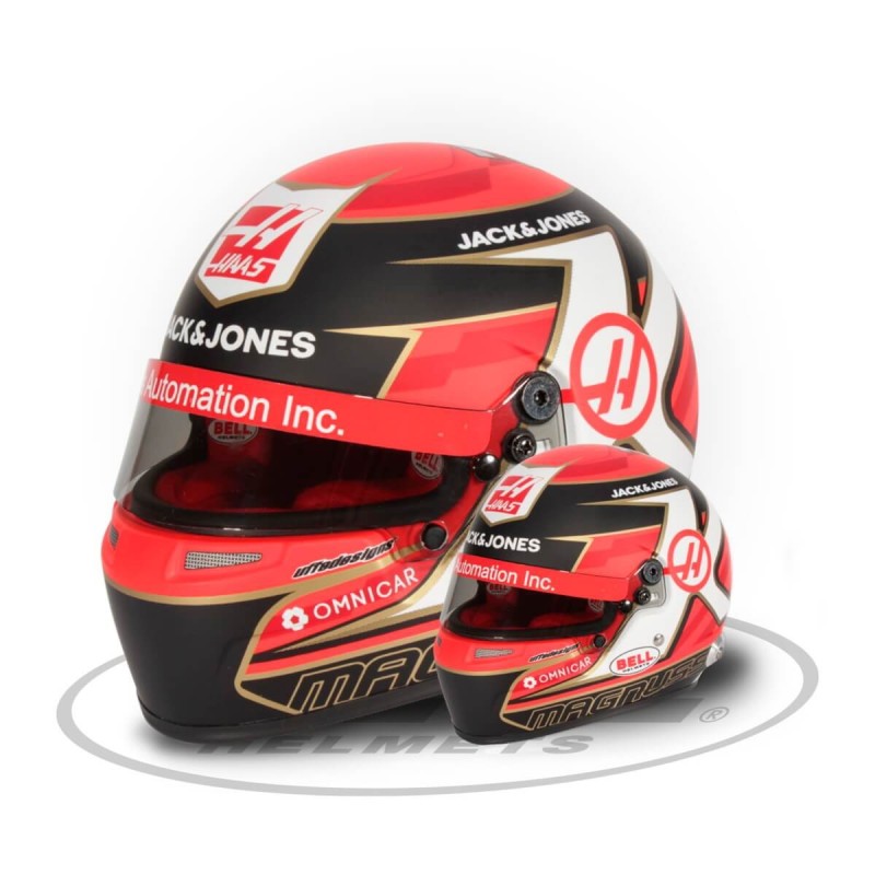 Haas MINI HELMET 2019 - KEVIN MAGNUSSEN
