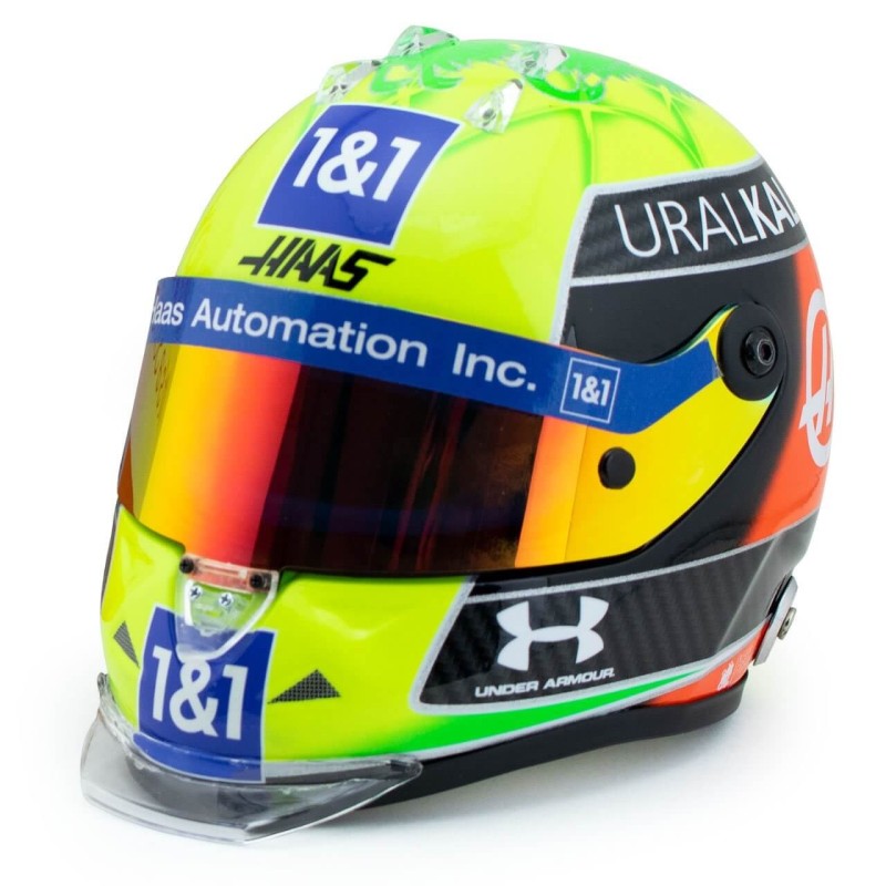 Haas MINI HELMET 2021- MICK SCHUMACHER