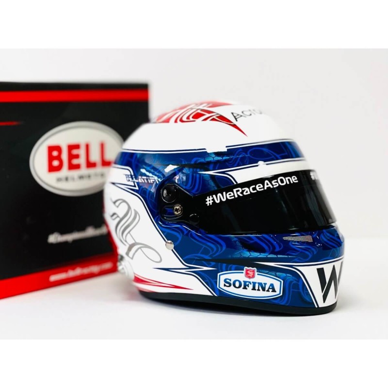 Williams MINI HELMET 2021 - NICHOLAS LATIFI