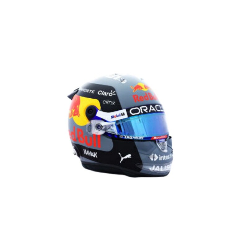 Red Bull SERGIO PEREZ MONACO GP MINI HELMET 2022 - SCHUBERTH SCALE 1:2