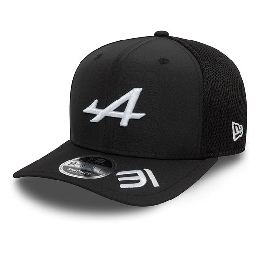 Pre-Order：Alpine Racing F1 2024 New Era 9Fifty Esteban Ocon Team Hat - Black