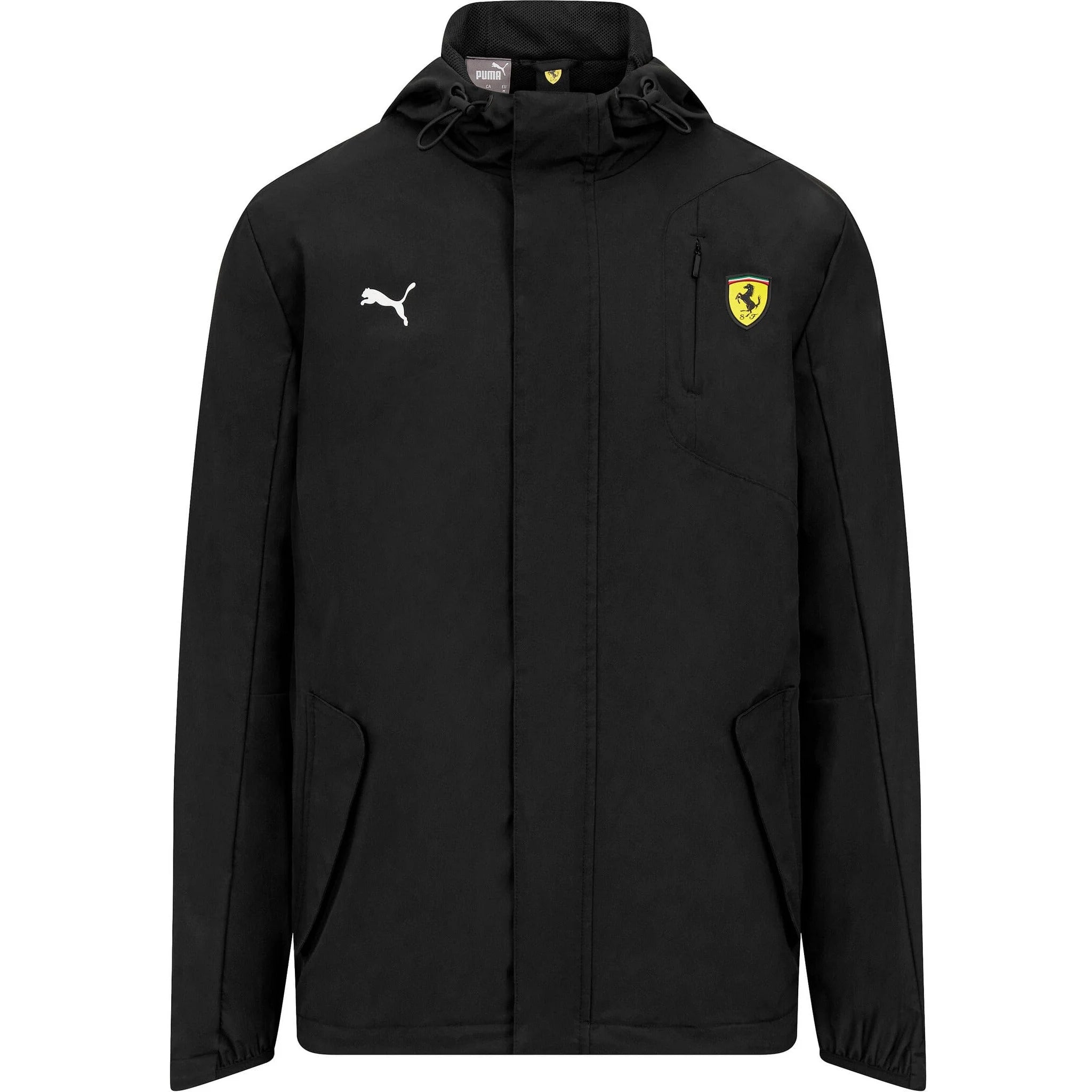 Scuderia Ferrari F1 Puma Men's Rain Jacket -Black/Red – LightsOutMotorsport