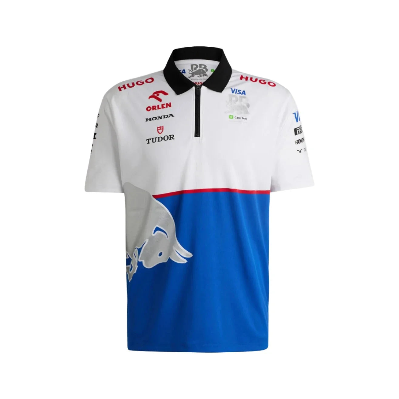 （預購）Visa Cash App RB F1 2024 Men's Team Polo Shirt - White