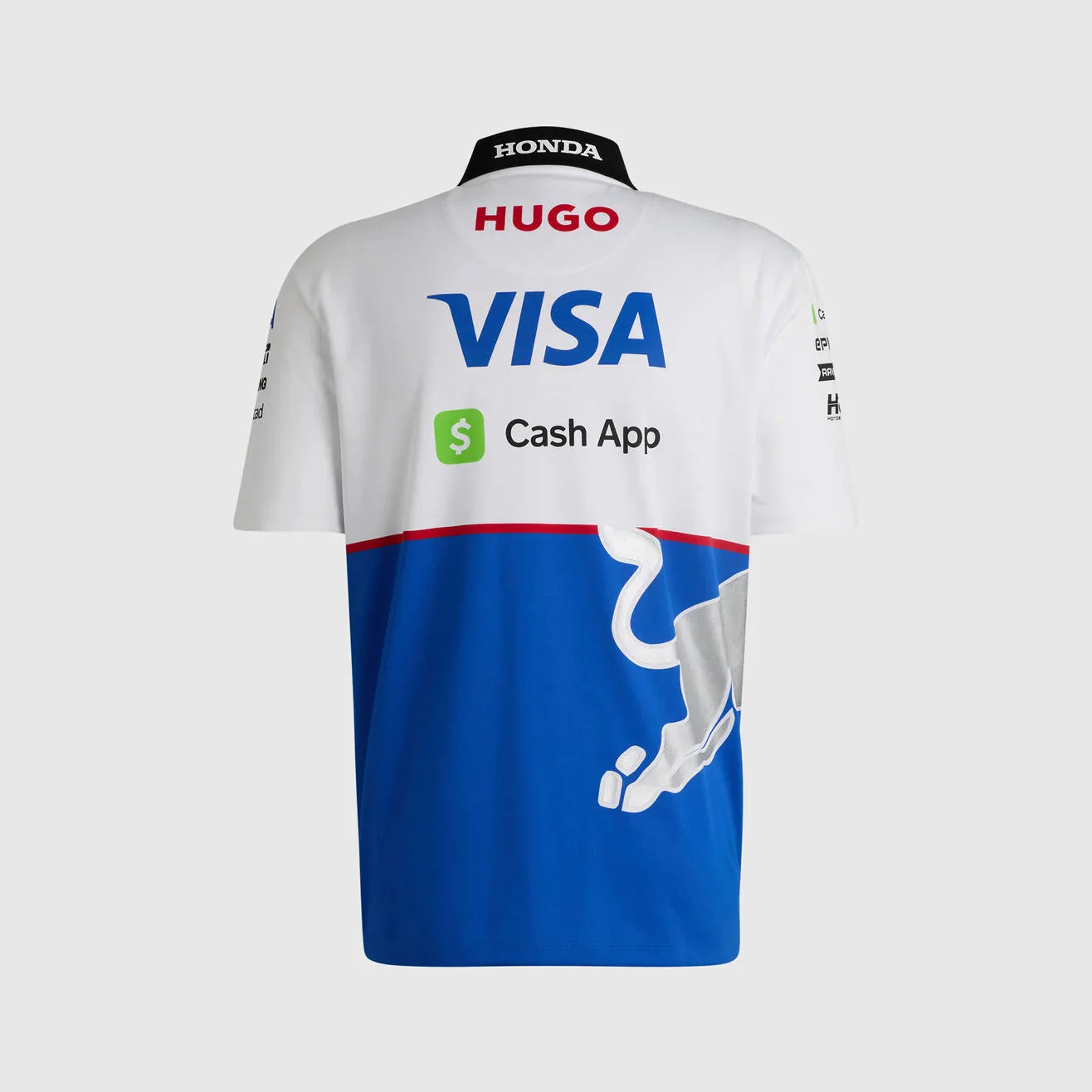 （預購）Visa Cash App RB F1 2024 Men's Team Polo Shirt - White