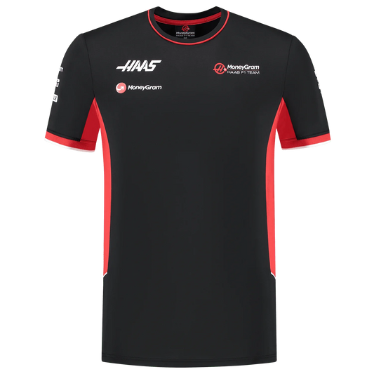 Pre-Order：Haas Racing F1 2024 Team Fitted T-Shirt - Black