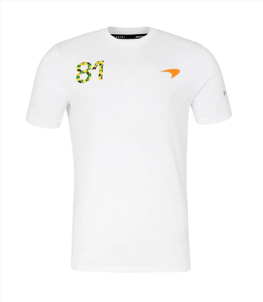 McLaren F1 Oscar Piastri Special Edition Australia T-Shirt- White