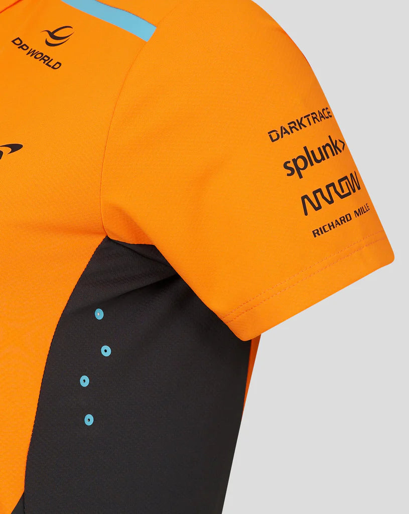 Pre-Order：McLaren F1 2024 Women's Team Polo Shirt - Papaya