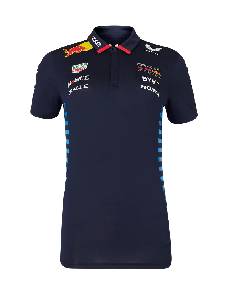 Red Bull Racing F1 Women's 2024 Team Polo Shirt- Navy