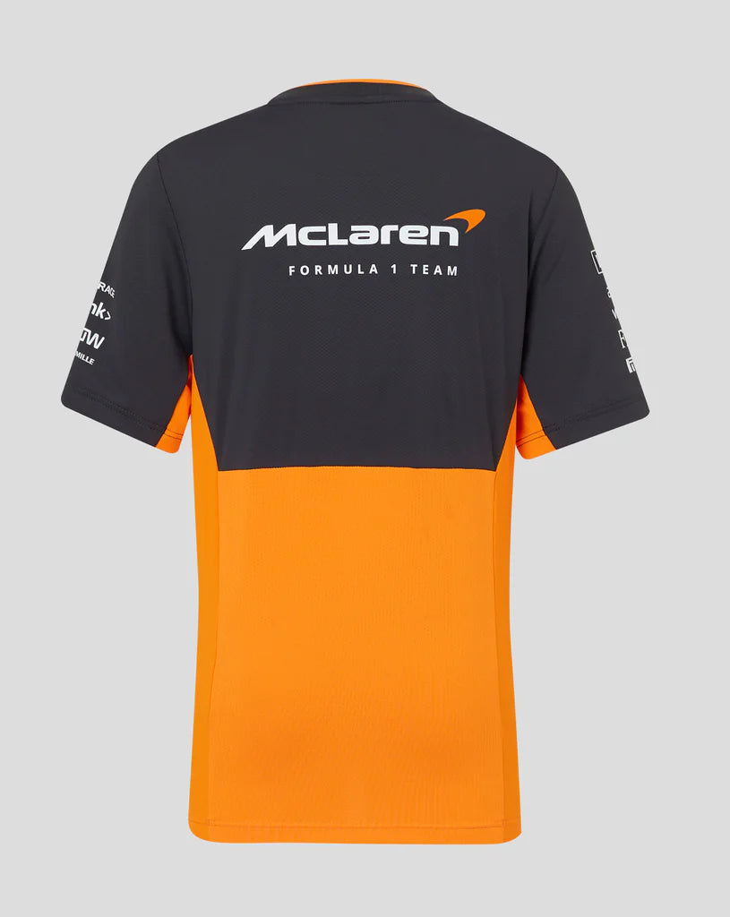 Pre-Order：McLaren F1 Kids 2024 Replica Set Up T-Shirt- Youth Papaya/Phantom