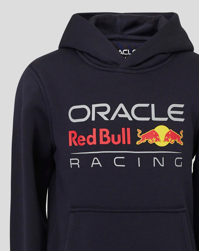 Pre-Order：Red Bull Racing F1 Kids Color Overhead Hoodie -Youth Navy