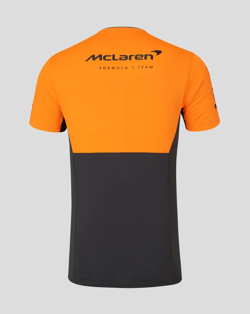 Pre-Order：McLaren F1 2024 Men's Team T-Shirt - Papaya/Phantom