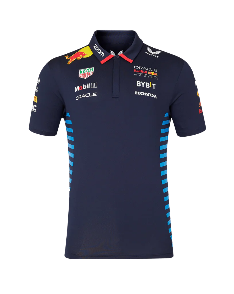 Red Bull Racing F1 Men's 2024 Team Polo Shirt- Navy