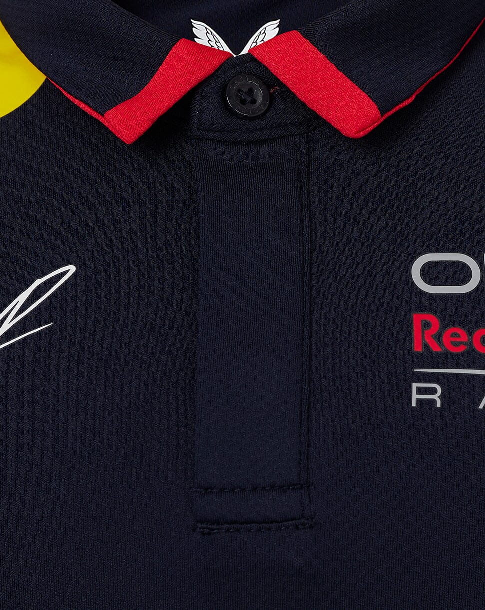 Red Bull Racing F1 Men's 2024 Max Verstappen Team Polo Shirt- Navy