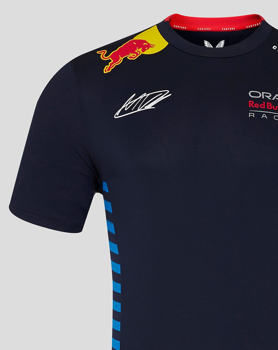 Red Bull Racing F1 Men's 2024 Max Verstappen Team T-Shirt- Navy
