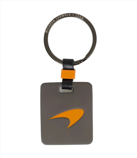 McLaren F1 Gunmetal Speedmark Keychain