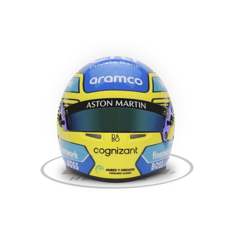 （預訂）Fernando Alonso 2024 BELL Helmet 1:2 比例頭盔模型