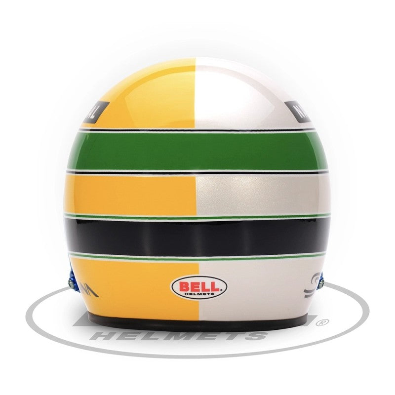 （預訂）Ayrton Senna 30 周年 BELL Helmet 1:2 比例頭盔模型