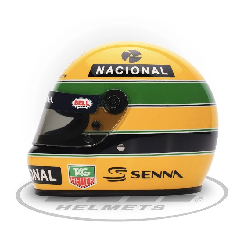 （預訂）Ayrton Senna 30 周年 BELL Helmet 1:2 比例頭盔模型