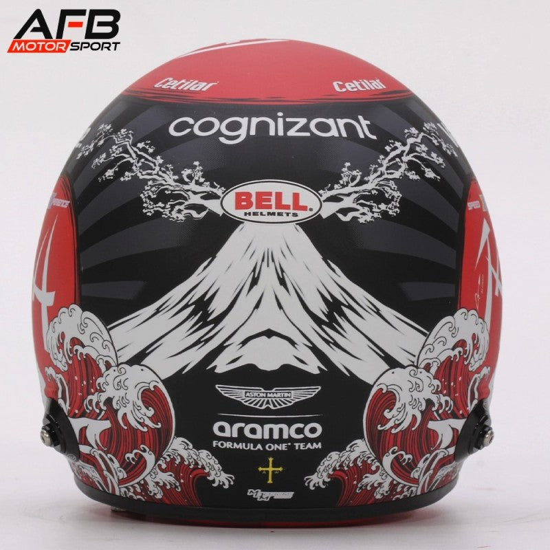 （預訂）Fernando Alonso 2024 日本大獎賽 BELL Helmet 1:2 比例頭盔模型