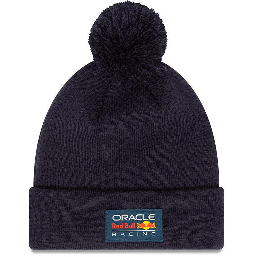 Red Bull Racing F1 New Era Essential Beanie - Navy/Gray