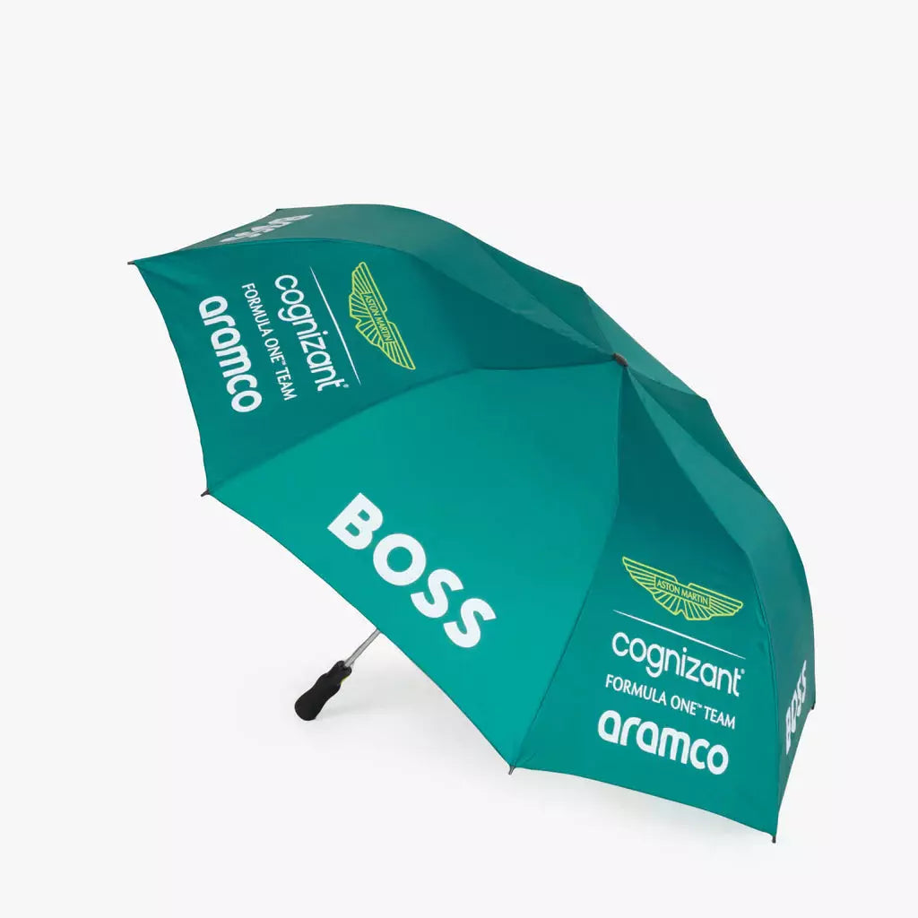 Aston Martin Cognizant F1 2023 Team Compact Umbrella- Green