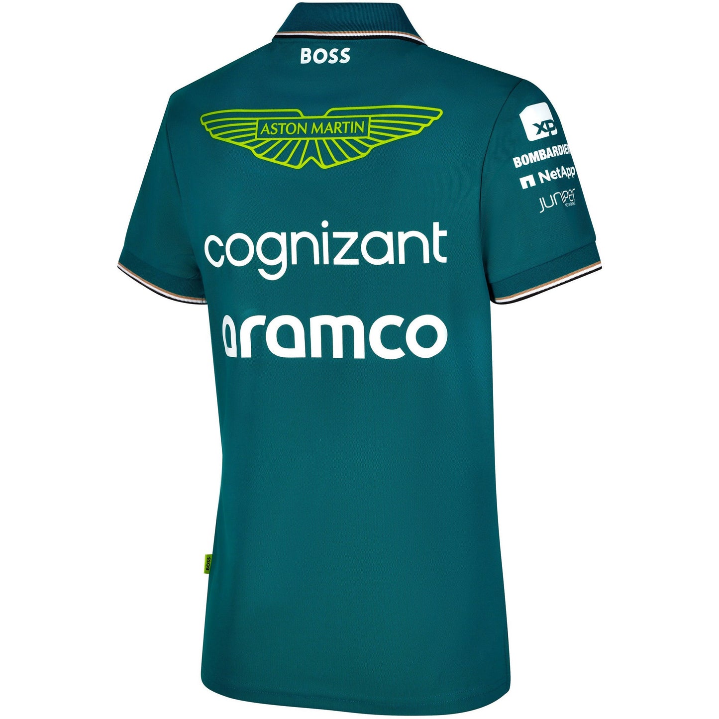 Aston Martin Cognizant F1 2023 Women's Team Polo Shirt- Green