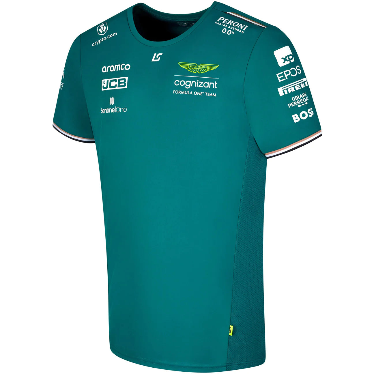 Aston Martin Cognizant F1 2023 Men's Lance Stroll Team T-Shirt- Green