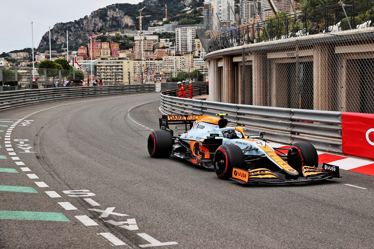 #4 McLaren MCL35M, 3rd of 2021 Monaco GP, Lando Norris (1:64 scale)