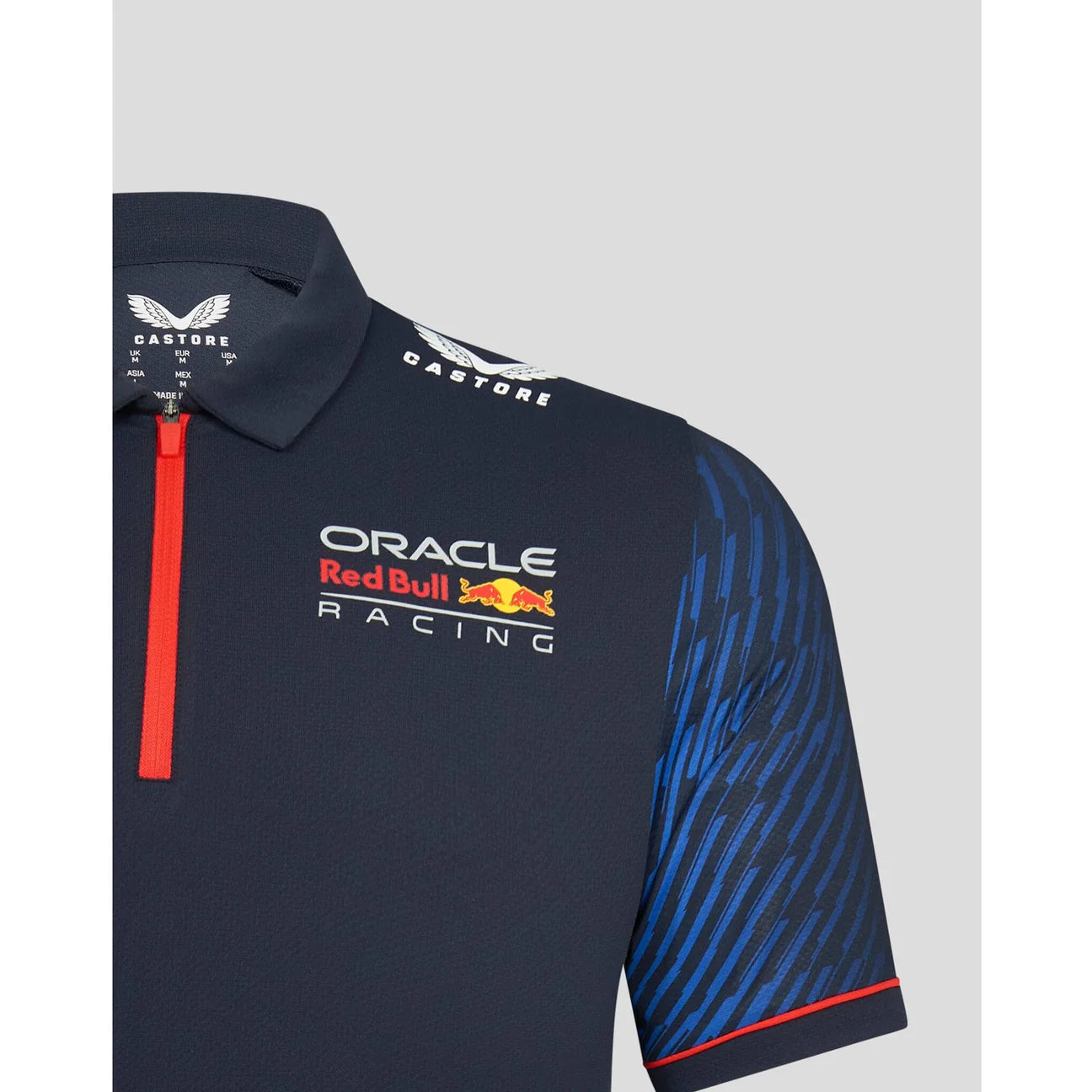 Red Bull Racing F1 Men's 2023 Sergio "Checo" Perez Team Polo Shirt- Navy