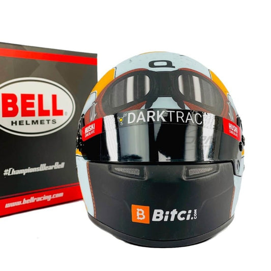 McLaren MINI HELMET 2021 - LANDO NORRIS GULF