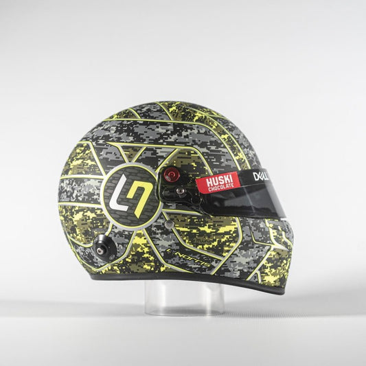 McLaren MINI HELMET 2021 - TEST - LANDO NORRIS
